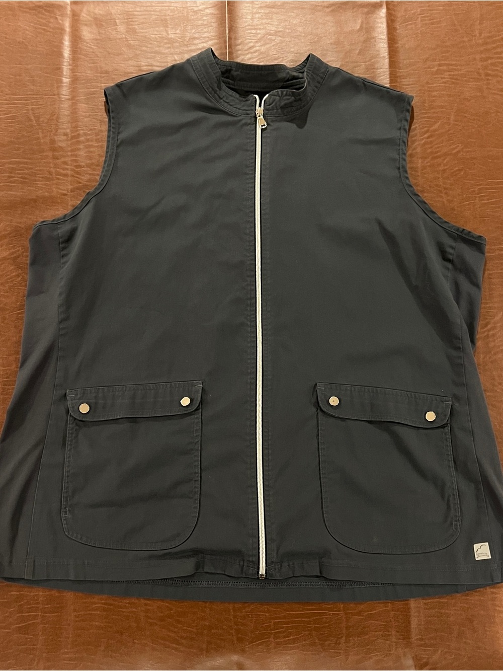 Butter-Soft STRETCH Women's 4-Pocket Active Knit Panel Scrub Vest - Size 2XL